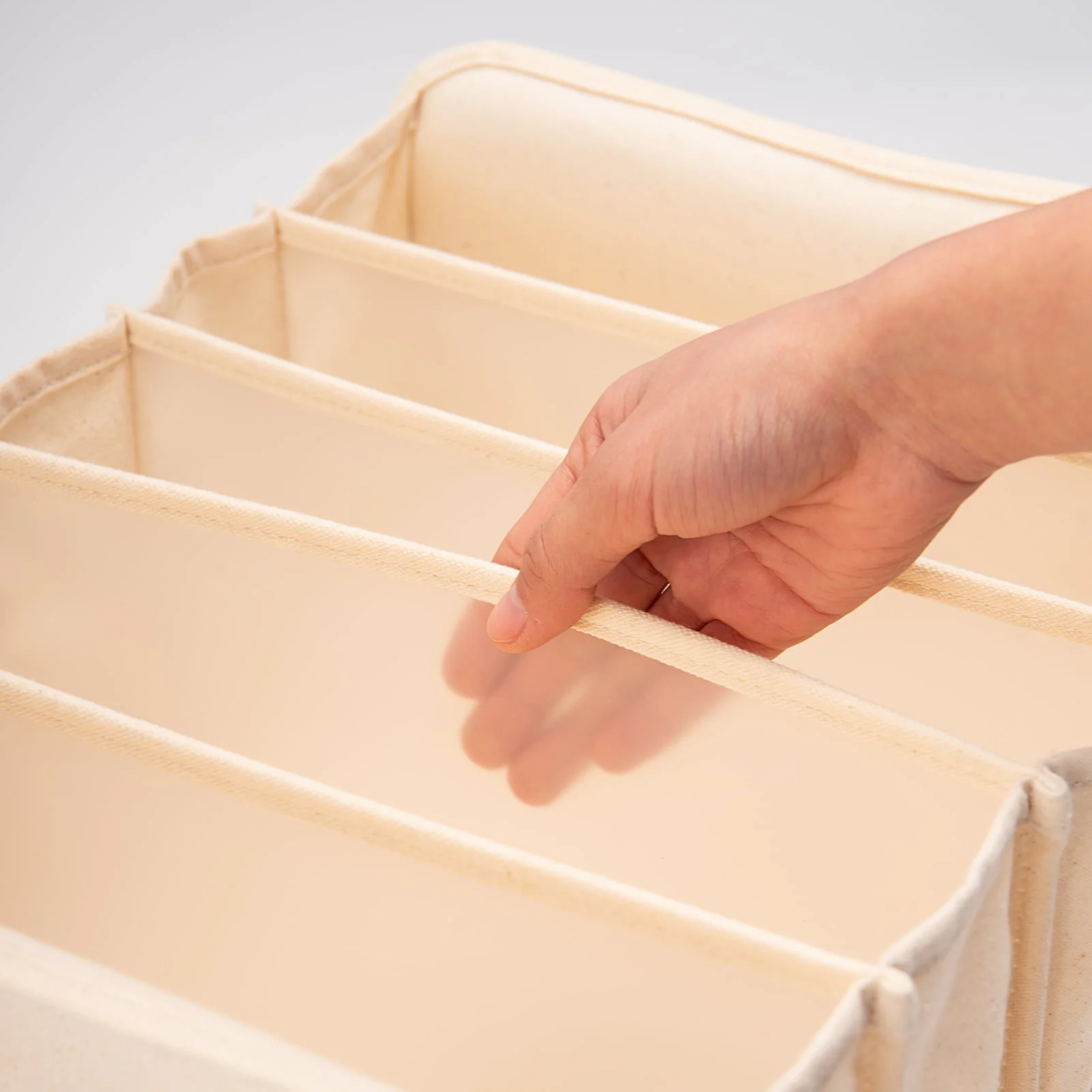 Pure Cotton Clothes Storage Organiser With Compartments 6