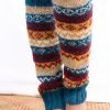 Bluish Woolen Knitted Legwarmers 014