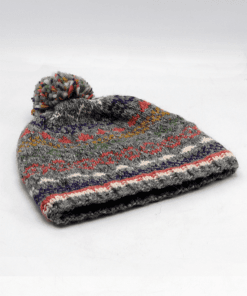 Grey Multicolor Winter Pure Wool Set 084 2