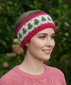 Pure Wool Hand Knitted Headband and Ear Warmer HB065