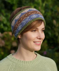 Pure Wool Hand Knitted Headband and Ear Warmer HB005