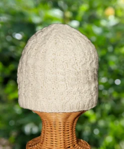 Hand Knitted Pure Wool Plain Beanie PN001