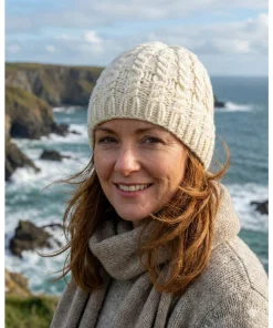 Hand Knitted Pure Wool Plain Beanie PN001