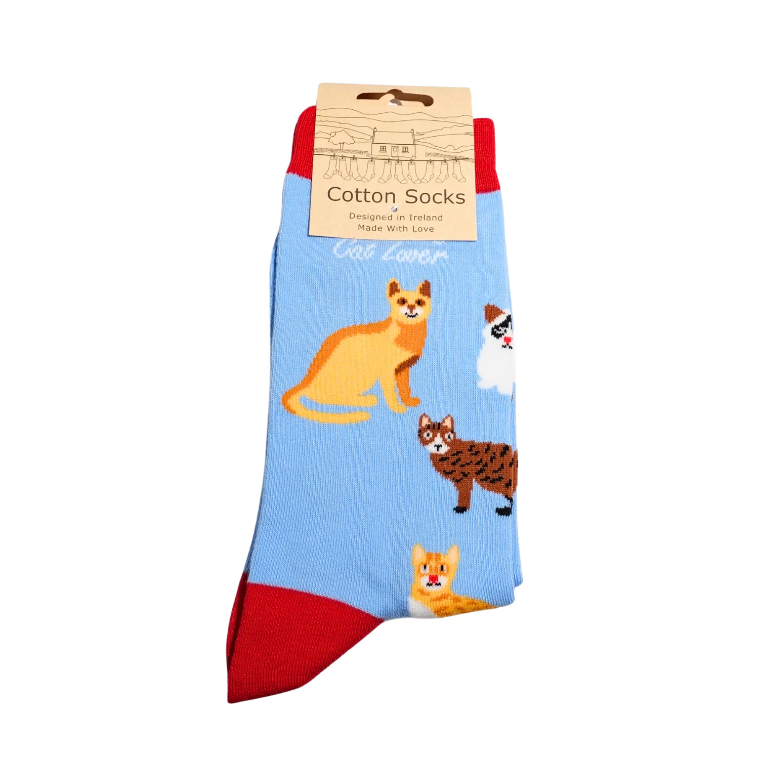 Cat Lover Cotton Socks