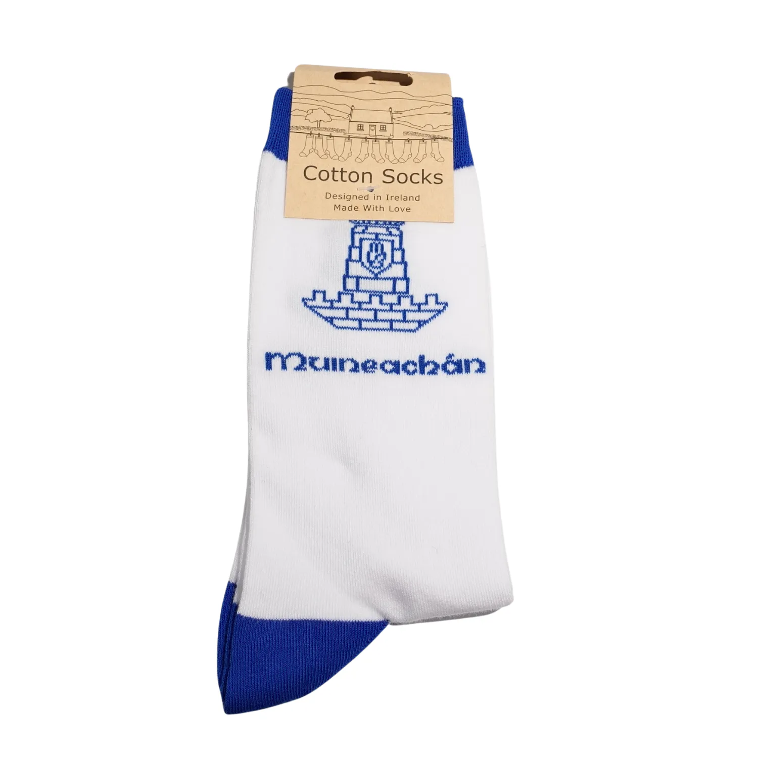 Monaghan County Cotton Socks
