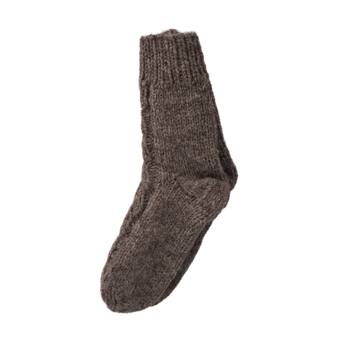Pure Wool Hand Knit Chunky Warm Aran Cable Pattern Unlined Ladies Winter Socks SCSK002 - Image 3