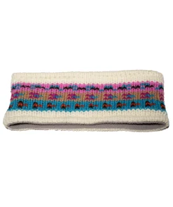 Pure Wool Hand Knitted Headband And Ear Warmer Hb063