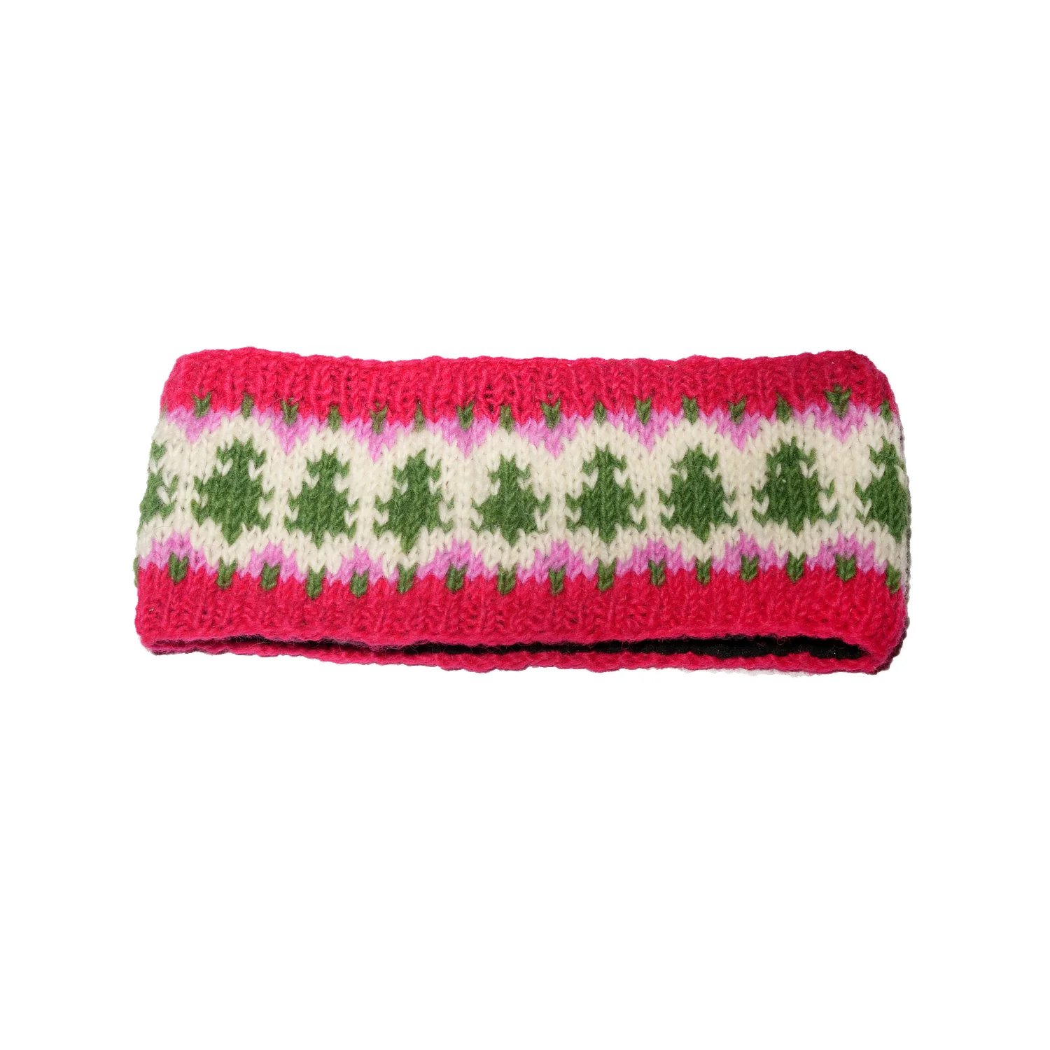 Pure Wool Hand Knitted Headband And Ear Warmer Hb065