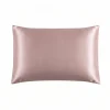 Mulberry Silk Pillowcase with Hidden Zipper Standard Size Rose Pink