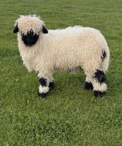 Handmade Wool Felt Valais Blacknose Sheep Ornament - Image 4